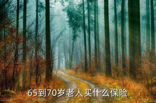 65到70歲老人買(mǎi)什么保險(xiǎn)