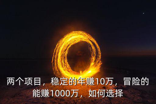 用什么方法賺1000萬(wàn),冒險(xiǎn)的能賺1000萬(wàn)