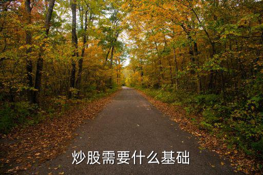 股票需要什么,炒股需要什么基礎(chǔ)