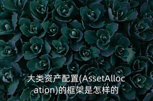 大類(lèi)資產(chǎn)配置(AssetAllocation)的框架是怎樣的