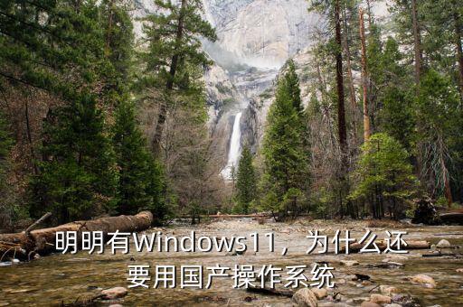 明明有Windows11，為什么還要用國產(chǎn)操作系統(tǒng)