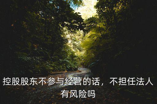 控股股東不參與經(jīng)營的話，不擔(dān)任法人有風(fēng)險嗎