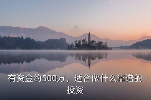 有資金約500萬，適合做什么靠譜的投資