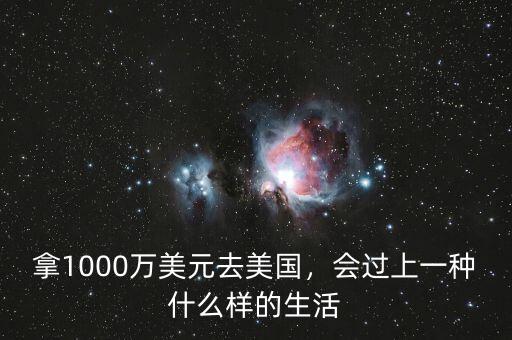 800萬美元在美國能過什么樣生活,在美國可以過怎么樣的生活