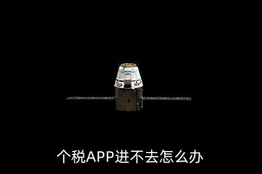 個(gè)稅APP進(jìn)不去怎么辦