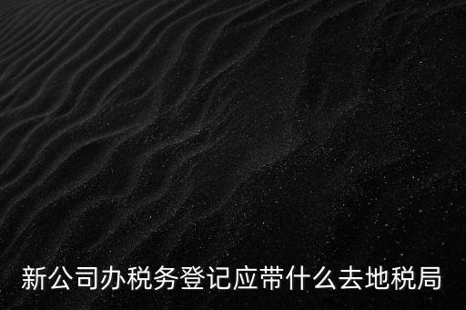 到稅務局登記要帶什么，辦理稅務登記證都需要提供什么資料