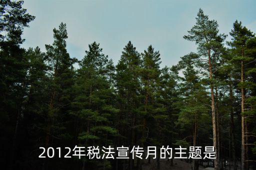 17年稅宣的主題是什么，2013年全國稅收宣傳月主題