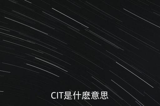 cit是什么稅，附加稅是什么稅