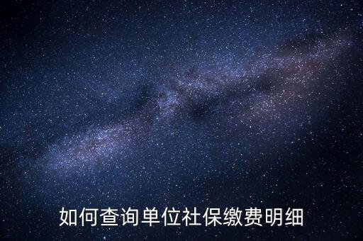 如何查詢企業(yè)國(guó)稅社保繳費(fèi)情況，如何查詢企業(yè)員工的社保繳費(fèi)記錄