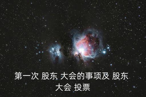 股東大會(huì)怎么投票,股東大會(huì)network投票方法