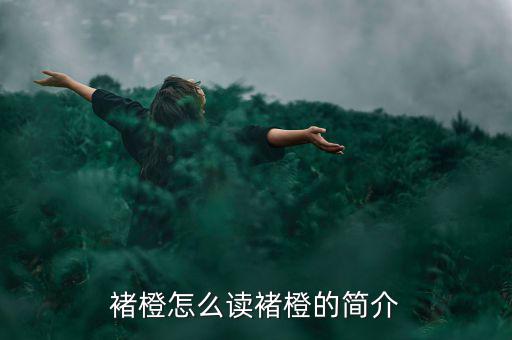 褚橙怎么讀褚橙的簡介