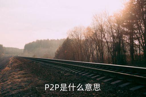 p2p牛和草是什么，P2P是什么