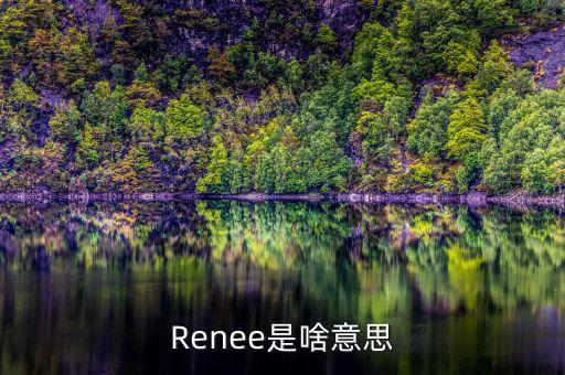 咨信是什么意思，Renee是啥意思