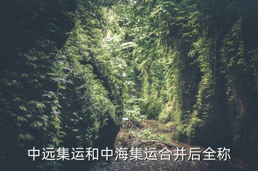 中遠(yuǎn)集運和中海集運合并后全稱