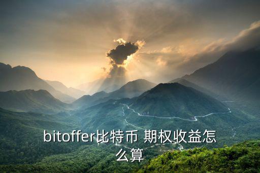 bitoffer比特幣 期權(quán)收益怎么算