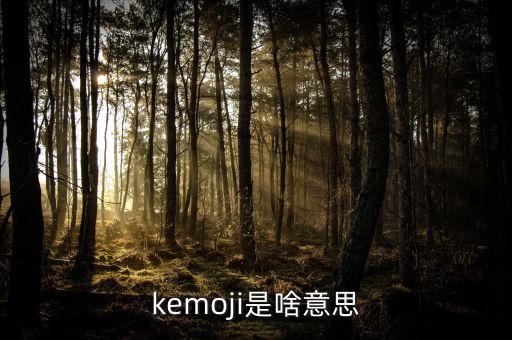 kemoji是啥意思