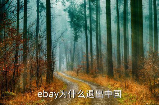 ebay為什么退出中國