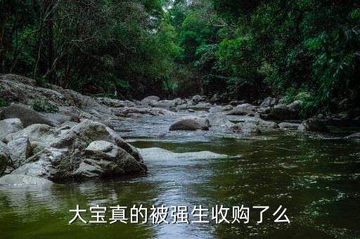 大寶真的被強(qiáng)生收購(gòu)了么