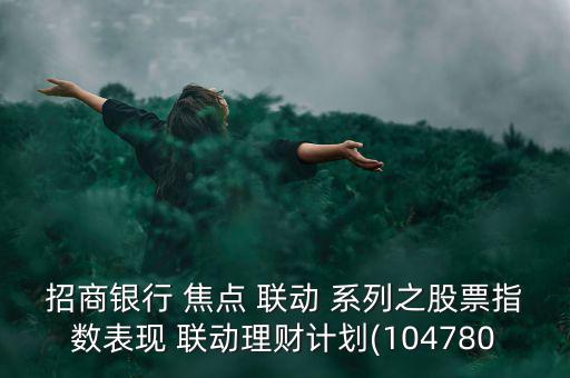 招商銀行 焦點 聯(lián)動 系列之股票指數(shù)表現(xiàn) 聯(lián)動理財計劃(104780