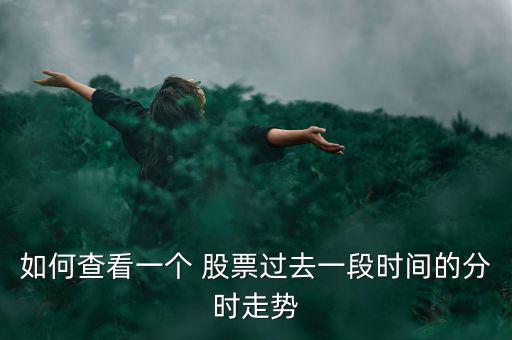 如何查看一個(gè) 股票過去一段時(shí)間的分時(shí)走勢