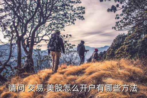 請(qǐng)問(wèn) 交易 美股怎么開(kāi)戶(hù)有哪些方法