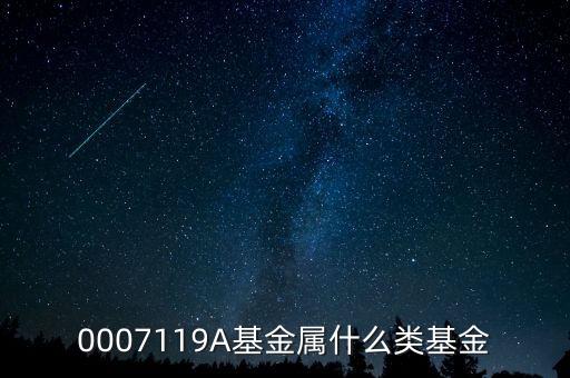 000974基金屬什么風(fēng)格，0007119A基金屬什么類基金