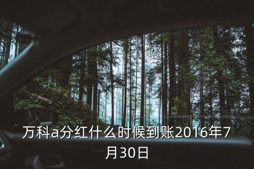 利君2016年的分紅什么時候到帳，2016年十二月以后垮行轉賬最遲多久到帳