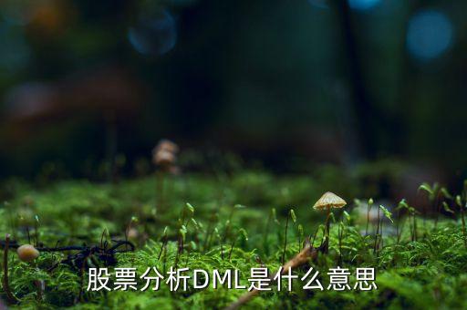 dml指標什么意思，怎樣看懂股票dml線