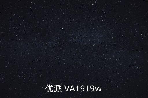 優(yōu)派 VA1919w