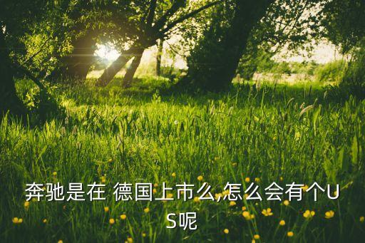 奔馳是在 德國上市么,怎么會有個US呢