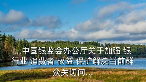 實施銀行業(yè)消費者權(quán)益保護的工作主體,提升銀行業(yè)水平是消費者權(quán)益保護工作