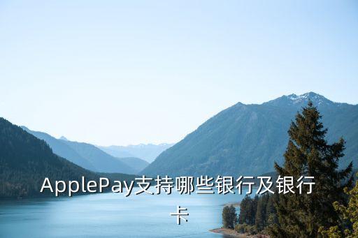 ApplePay支持哪些銀行及銀行卡