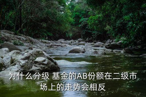 為什么分級 基金的AB份額在二級市場上的走勢會相反