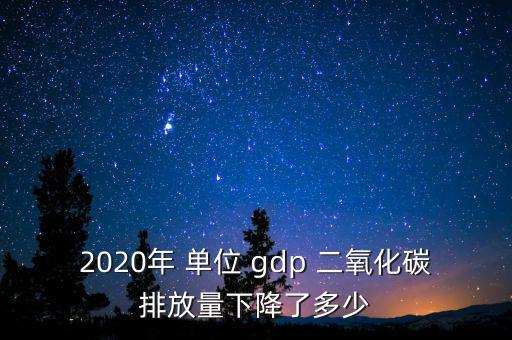 中國(guó)單位gdp二氧化碳,我國(guó)單位GDP二氧化碳排放