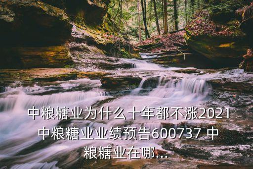  中糧糖業(yè)為什么十年都不漲2021 中糧糖業(yè)業(yè)績預告600737 中糧糖業(yè)在哪...